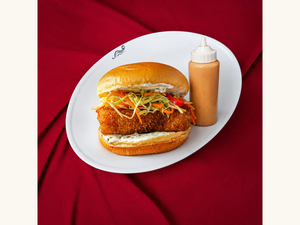 জুসি ফিস বার্গার
