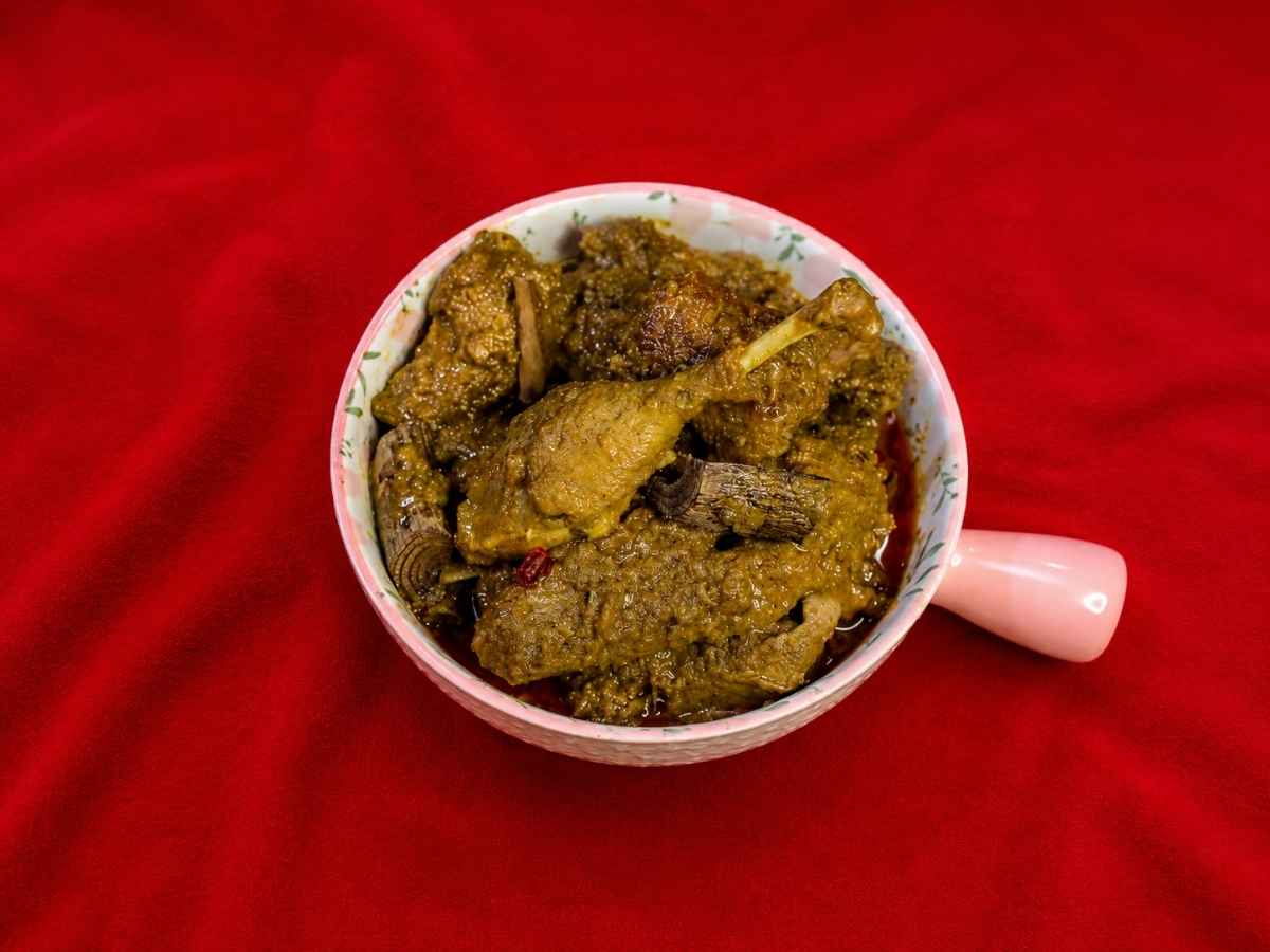 চুইঝাল হাঁসের মাংস